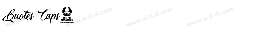 Quotes Caps字体转换